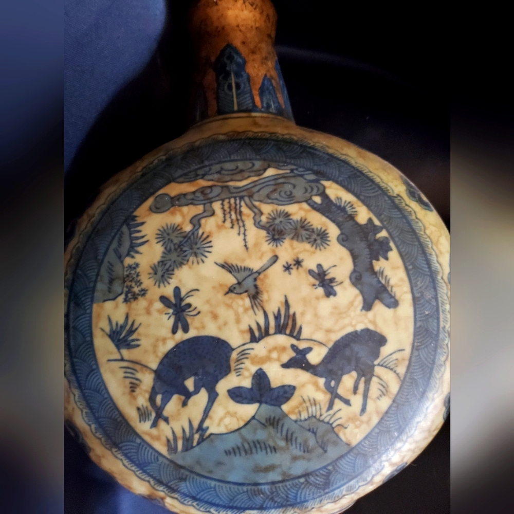 Quing Dynasty Moon🌛Flask Reproduction Vase